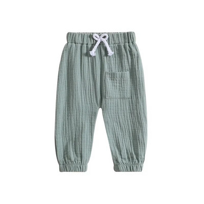 2023-06-12 Lioraitiin 0-3 roky batoľatá chlapci dievčatá háremové nohavice ležérne elastický pás s predným vreckom dlhé nohavice bábätká tepláky