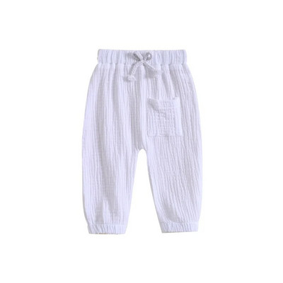 2023-06-12 Lioraitiin 0-3 roky batoľatá chlapci dievčatá háremové nohavice ležérne elastický pás s predným vreckom dlhé nohavice bábätká tepláky