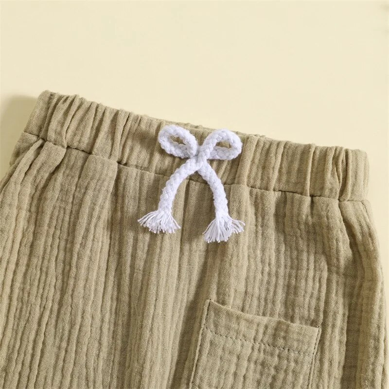 2023-06-12 Lioraitiin 0-3 roky batoľatá chlapci dievčatá háremové nohavice ležérne elastický pás s predným vreckom dlhé nohavice bábätká tepláky