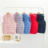 Veste de puf de primăvară, toamnă, pentru copii, adolescente, fete, jachete fără mâneci, băieți, vestă de iarnă, haine pentru copii, îmbrăcăminte exterioară, ținută pentru copii