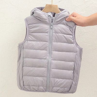 Veste de puf de primăvară, toamnă, pentru copii, adolescente, fete, jachete fără mâneci, băieți, vestă de iarnă, haine pentru copii, îmbrăcăminte exterioară, ținută pentru copii
