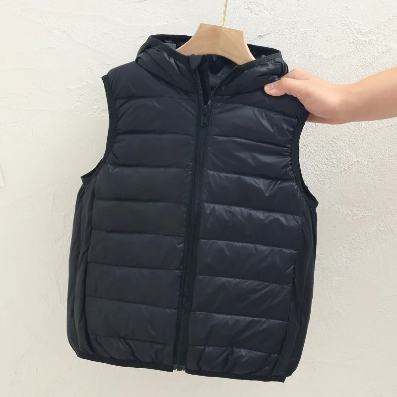 Veste de puf de primăvară, toamnă, pentru copii, adolescente, fete, jachete fără mâneci, băieți, vestă de iarnă, haine pentru copii, îmbrăcăminte exterioară, ținută pentru copii