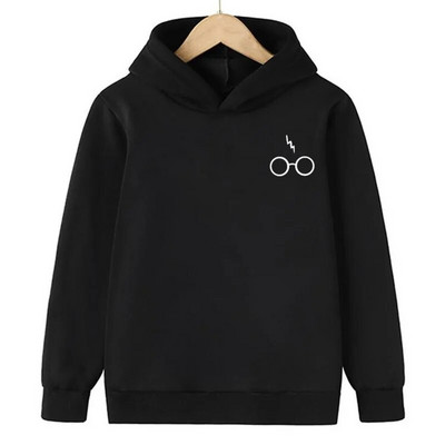 Módne ležérne detské mikiny s kapucňou Harry Potters, jarné a jesenné, detské mikiny s kapucňou, vtipné roztomilé chlapčenské a dievčenské mikiny