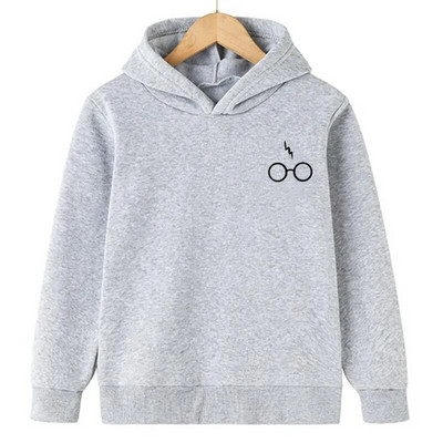 Módne ležérne detské mikiny s kapucňou Harry Potters, jarné a jesenné, detské mikiny s kapucňou, vtipné roztomilé chlapčenské a dievčenské mikiny