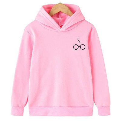 Módne ležérne detské mikiny s kapucňou Harry Potters, jarné a jesenné, detské mikiny s kapucňou, vtipné roztomilé chlapčenské a dievčenské mikiny