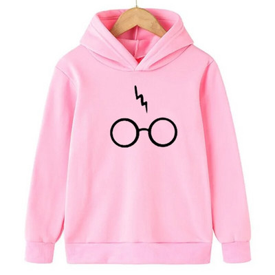 Módne ležérne detské mikiny s kapucňou Harry Potters, jarné a jesenné, detské mikiny s kapucňou, vtipné roztomilé chlapčenské a dievčenské mikiny