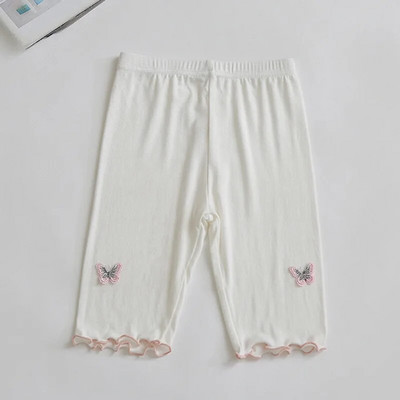 Letné legíny pre dievčatá vo veku 2-10 rokov, detské po kolená, päťbodové nohavice, 2021, tenké modálne nohavice, legíny, detské oblečenie