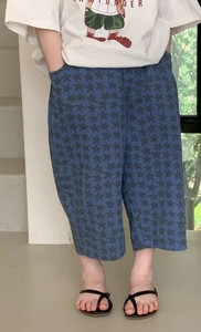 Korea stiilis kevadised poiste ja tüdrukute soliidsed vabaaja püksid unisex mood vabad püksid lasteriiete jaoks