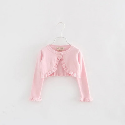 Kevad tüdrukud kuduvad mantlid Sügisbeebid Tüdrukud Kootud Kardigan Pulmapidu Lilletüdrukud Jakid Lapsed Printsess Õlu kehita Sall