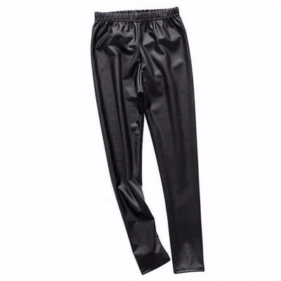 LILIGIRL 4 culori de jambiere pentru fetițe, strălucitoare, slabe, lungi, pantaloni punk pentru copii, pantaloni, primăvară, toamnă, haine pentru copii