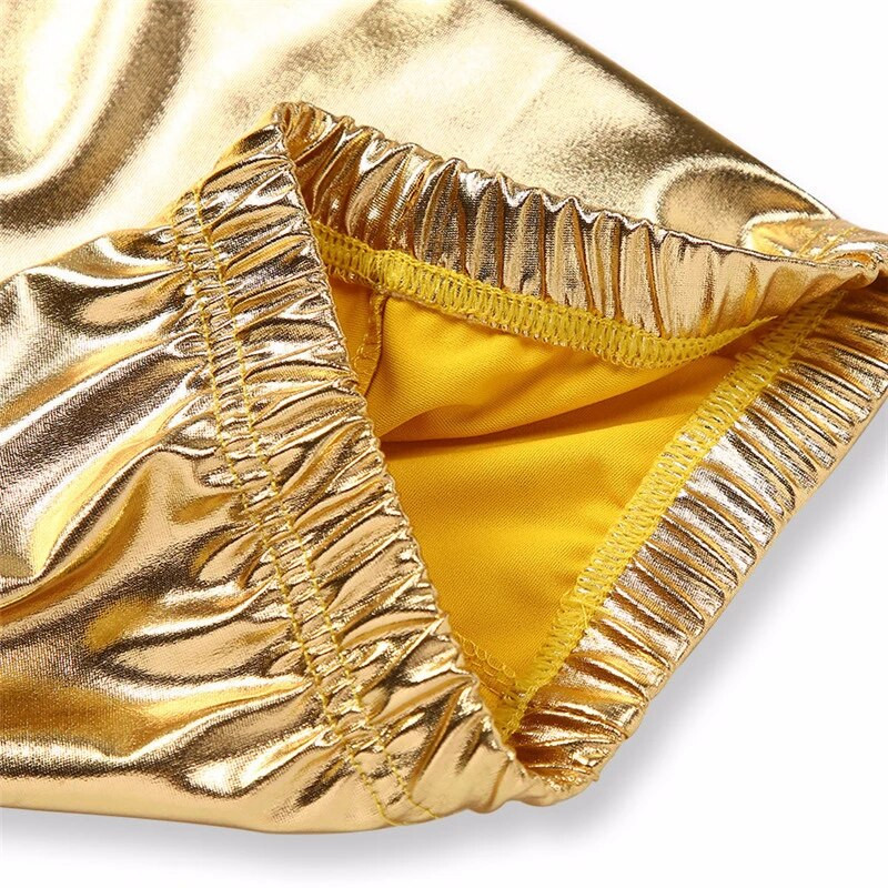 LILIGIRL 4 Színes Baba Lányok Leggings Fényes Vékony Hosszú Gyerek Punk Nadrág Nadrág Tavaszi Őszi Gyermekruházat