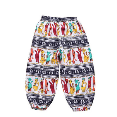 Detské nohavice, detské nohavice pre chlapcov a dievčatá, malé batoľatá, letné ľanové bavlnené nohavice, dlhé plné nohavice, proti komárom, mäkké