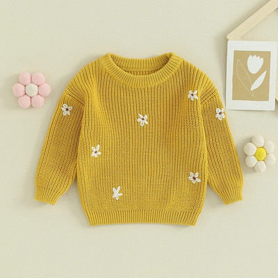 Sügistalv Beebi Lapsed Poisid Tüdrukud Pikkade Varrukatega Ühevärviline Kootud Kampsun Beebi Lapsed Poisid Tüdrukud Pullover Kampsunid Kampsunid