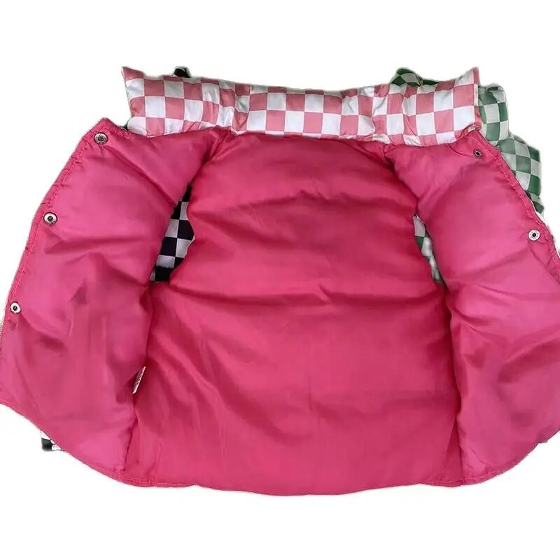 2023Noi veste pentru copii, haine, toamnă iarnă, veste calde pentru băieți, fete, rever, veste cu imprimeu în carouri, 2-10 ani