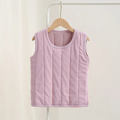 Tüdrukute poiste vest Laste paks vest, soojad ülerõivad 3–12 a. laste varrukateta jakk, teismeliste fliisriided