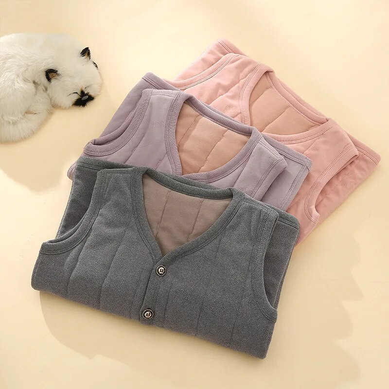 Tüdrukute poiste vest Laste paks vest, soojad ülerõivad 3–12 a. laste varrukateta jakk, teismeliste fliisriided