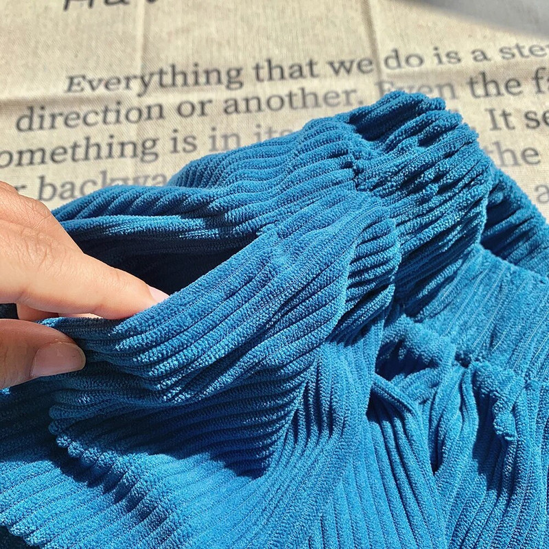 2-8T manšestrové nohavice pre dojčatá, chlapcov a dievčatá, batoľatá, jeseň a zima, oblečenie, ležérne voľné detské háremové nohavice