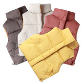 Veste pentru copii, toamnă iarnă, haină din bumbac 2023, noua modă, băieți, fete, jachetă fără mâneci, veste pentru copii, veste calde, îmbrăcăminte exterioară