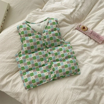 Veste pentru fete, toamnă iarnă, vestă din bumbac cu imprimeu pentru copii, haine pentru copii, vestă caldă, băieți, fete, ocazional, îmbrăcăminte