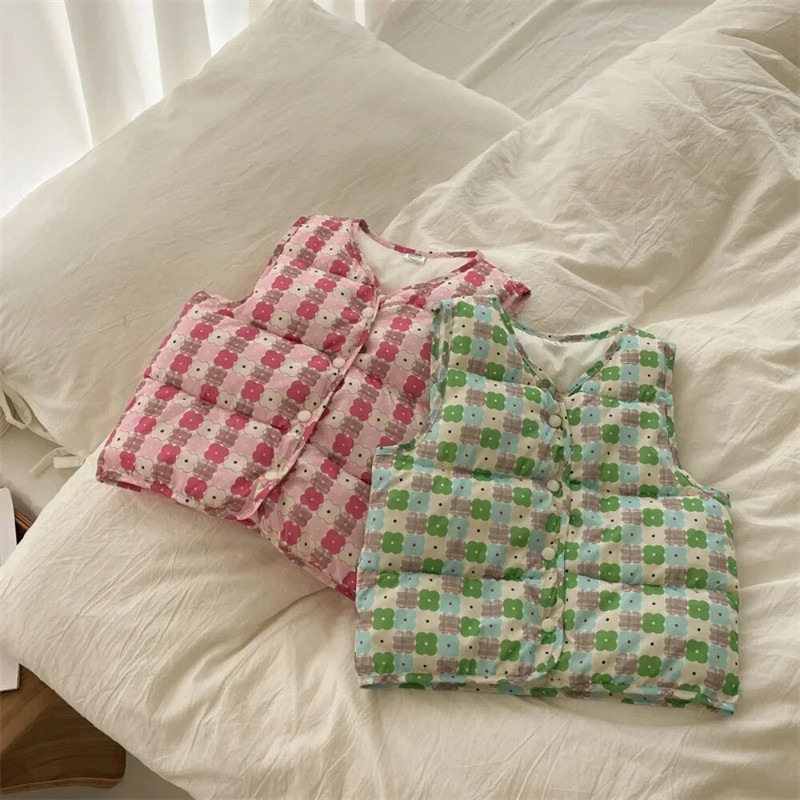 Veste pentru fete, toamnă iarnă, vestă din bumbac cu imprimeu pentru copii, haine pentru copii, vestă caldă, băieți, fete, ocazional, îmbrăcăminte