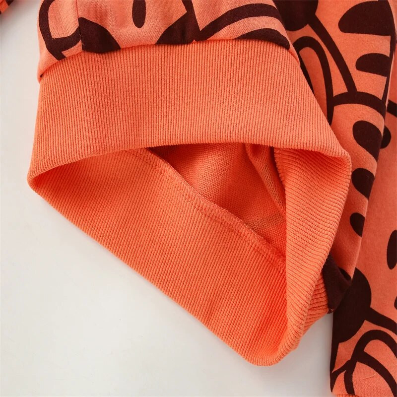 Jumping Meters 2-7T Tigers Hot Parduodu vaikiškus megztinius ilgomis rankovėmis Vaikams Rudens pavasario Vaikų Drabužiai Kūdikių marškinėliai