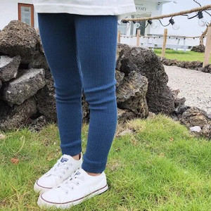 VIDMID dievčenské bavlnené legíny vysokej kvality pre deti Nohavice pre chlapcov a dievčatá, pletené legíny s pásikmi, detské ležérne legíny 400603