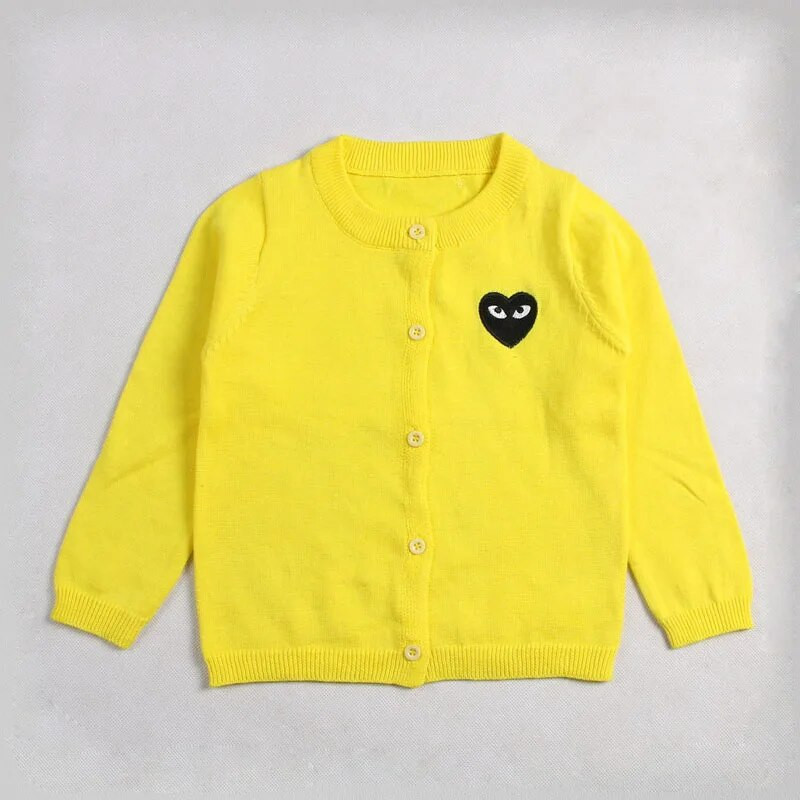 Πλεκτό πουλόβερ Παιδικό παλτό Love print αγόρια κορίτσια 1-7 χρονών 2023 μόδα Νέα άνοιξη φθινόπωρο κορεατική έκδοση παιδικά ρούχα