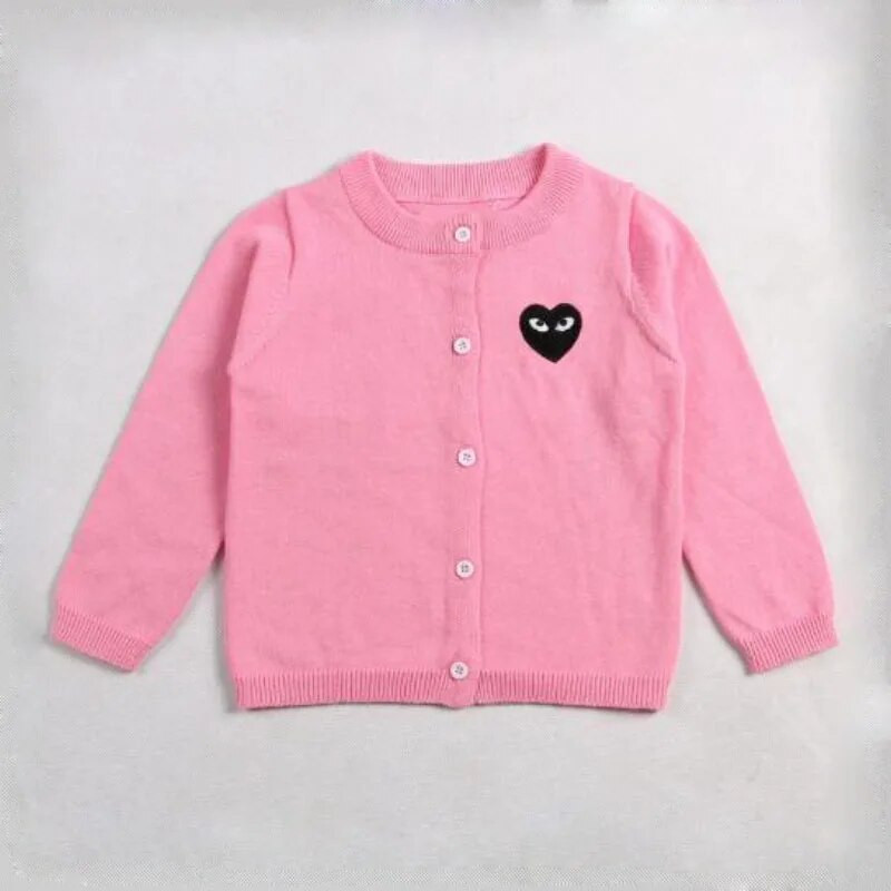 Πλεκτό πουλόβερ Παιδικό παλτό Love print αγόρια κορίτσια 1-7 χρονών 2023 μόδα Νέα άνοιξη φθινόπωρο κορεατική έκδοση παιδικά ρούχα