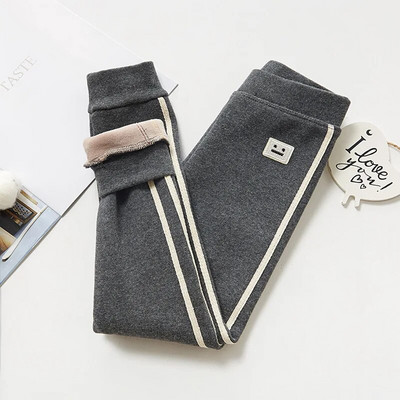 Pantaloni de catifea groși din bumbac pentru fete, iarna pentru copii, pantaloni groși de catifea pentru copii, pantaloni lungi drăguți, pantaloni creion slăbiți pentru bebeluși