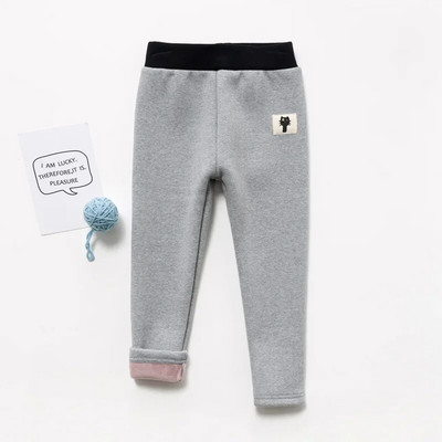 Pantaloni de catifea groși din bumbac pentru fete, iarna pentru copii, pantaloni groși de catifea pentru copii, pantaloni lungi drăguți, pantaloni creion slăbiți pentru bebeluși
