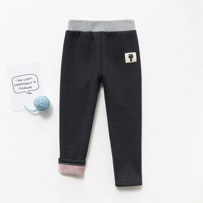 Pantaloni de catifea groși din bumbac pentru fete, iarna pentru copii, pantaloni groși de catifea pentru copii, pantaloni lungi drăguți, pantaloni creion slăbiți pentru bebeluși