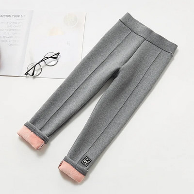 Pantaloni de catifea groși din bumbac pentru fete, iarna pentru copii, pantaloni groși de catifea pentru copii, pantaloni lungi drăguți, pantaloni creion slăbiți pentru bebeluși