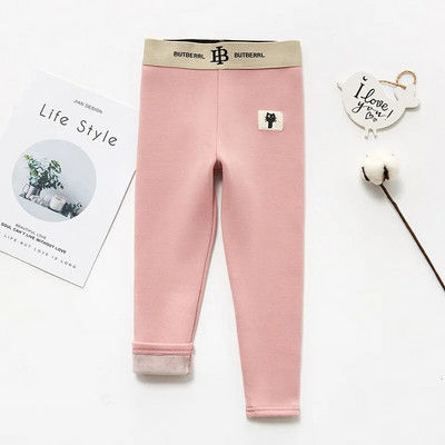 Pantaloni de catifea groși din bumbac pentru fete, iarna pentru copii, pantaloni groși de catifea pentru copii, pantaloni lungi drăguți, pantaloni creion slăbiți pentru bebeluși