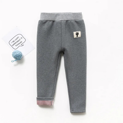 Pantaloni de catifea groși din bumbac pentru fete, iarna pentru copii, pantaloni groși de catifea pentru copii, pantaloni lungi drăguți, pantaloni creion slăbiți pentru bebeluși