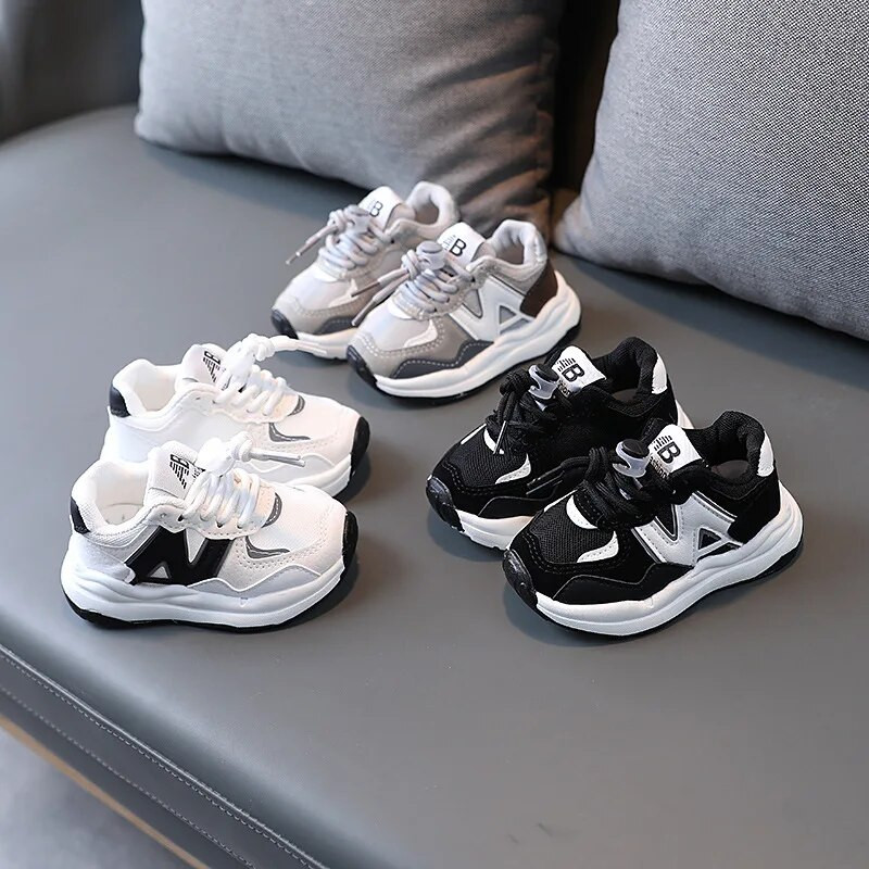 Kūdikių mažyliui Šilti medvilniniai bateliai Vaikiški bėgimo bateliai Nauji berniukų mergaičių laisvalaikio sportbačiai vaikams Laisvalaikio sportiniai bateliai berniukams