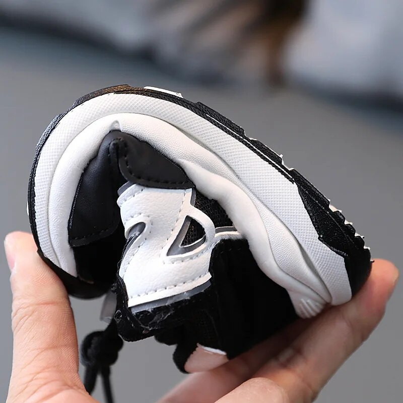 Kūdikių mažyliui Šilti medvilniniai bateliai Vaikiški bėgimo bateliai Nauji berniukų mergaičių laisvalaikio sportbačiai vaikams Laisvalaikio sportiniai bateliai berniukams