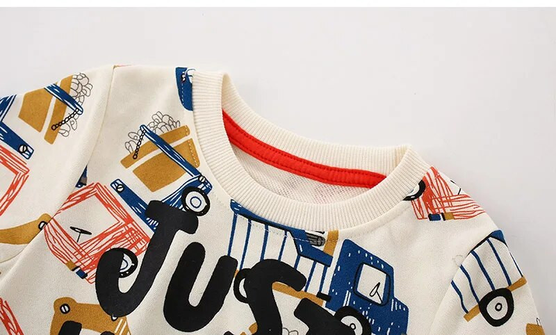 Značkové kvalitné 100% froté bavlnené mikiny s kapucňou, kreslené detské oblečenie, detská mikina, ležérne tričko, blúzka, oblečenie pre chlapcov