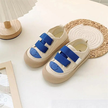 Нови пролетни бебешки обувки за момче платнени малки деца боси обувки мека подметка на открито детски тенис модни маратонки за момичета