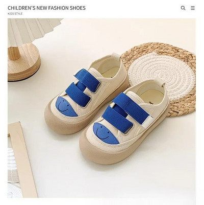 Nové jarné detské topánky pre chlapcov, plátené batoľatá, bosé topánky s mäkkou podrážkou, vonkajšie tenisky, módne dievčenské tenisky