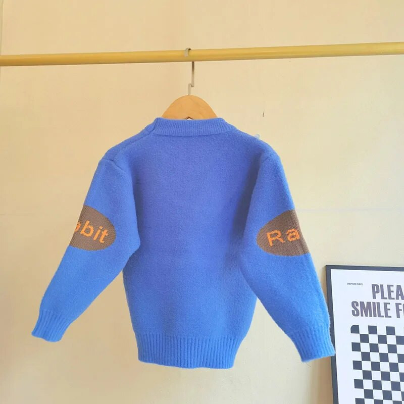 Laste kampsunid Talveriided poisid 2023 Uued laste kootud riided Kvaliteetne laste mantel, soe imikute mantel 4 kuni 9 a.