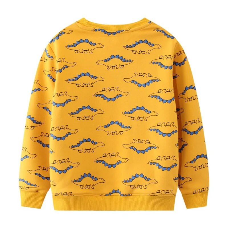 Jumping Meters, nou sosire, hanorace cu dinozauri pentru băieți, fete, cu mânecă lungă, îmbrăcăminte pentru copii, vânzări fierbinți, cămăși sport cu glugă