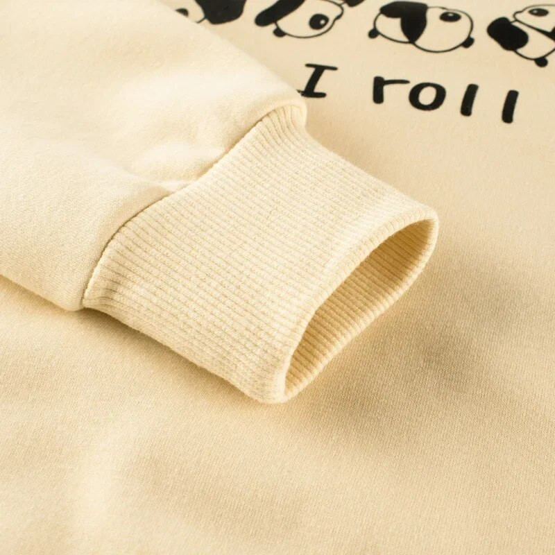 Iarna 2024, noi hanorace pentru băieți din desene animate panda, hanorace casual cu mânecă lungă pentru copii, pulover din catifea caldă, haine pentru copii