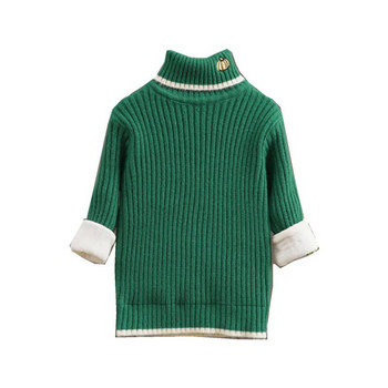 Πουλόβερ για αγόρια Χειμωνιάτικα Ρούχα Κοριτσίστικα Διακόσμηση κολοκύθας Μόδα Νέα Παιδικά Λαιμόκοψη Χοντρό Ζεστό Μαλακό Παιδικό Πλέξιμο Κοστούμι