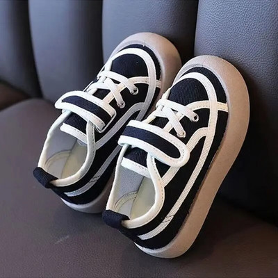 Copil Băiat Fată Pânză Bucle cu cârlig Pantofi curcubeu plat Primăvară 2023 Timp liber Copii Pantofi anti-alunecare Confort Pantofi Copii mici Tenis