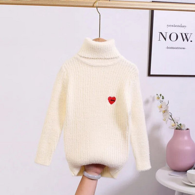 Pulover pentru băieți Haine de iarnă pentru copii, la noua modă, tricot, haine cu gât țesut, pentru fete, de înaltă calitate, costum pentru sugari cald.