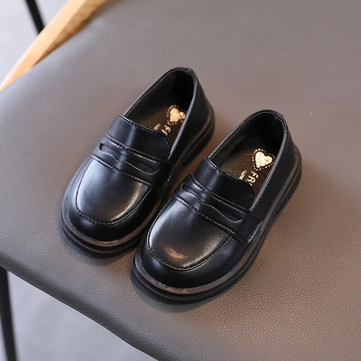 Copii Pantofi din piele pentru băieți Fete Copii Mocasini Pantofi de școală cu încălțăminte Pantofi casual pentru nuntă Ocazii formale Petrecere 21-36