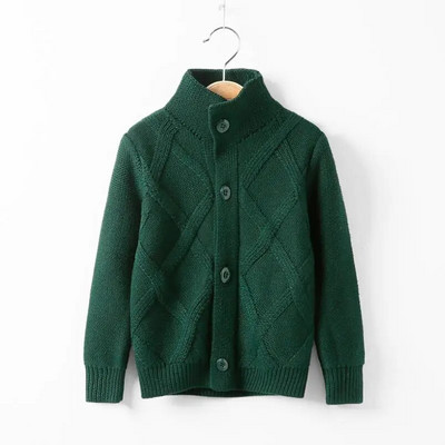 Uus Beebipoiste Kampsun Sügis Väikelaste Poiste Kudumid Pikkade varrukatega Puuvillane Kardigan Laste Kampsun Mantel Mood Lasteriided 2-10Y