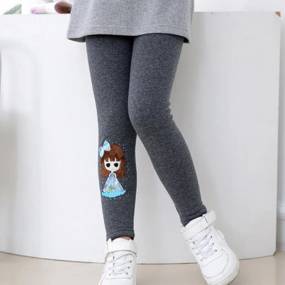 Kvaliteetne Talv Sügis Paks Soe Tüdrukud Retuusid Laste Püksid Lapsed Talvepüksid Elastsed Multifilm Mustrid Retuusid Tüdrukud