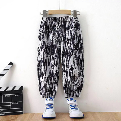 2023 Trendy dizajn Detské nohavice Letné tenké chlapčenské a dievčenské nohavice Proti komárom Nové detské oblečenie Oblečenie Chlapčenské háremové nohavice Casual