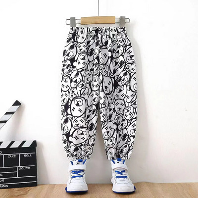 2023 Trendy dizajn Detské nohavice Letné tenké chlapčenské a dievčenské nohavice Proti komárom Nové detské oblečenie Oblečenie Chlapčenské háremové nohavice Casual